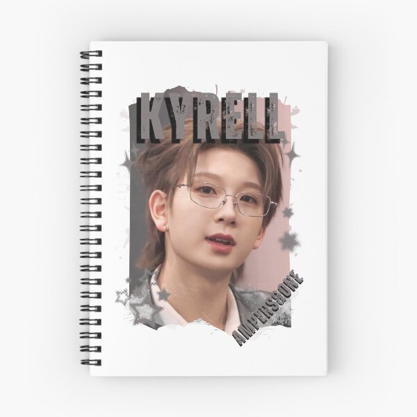 Item preview, AMPERS&ONEe Kyrell Global KPOP Boy Group Black and White Collage Digital Art Portrait designed and sold by AJUNICE STUDIO.