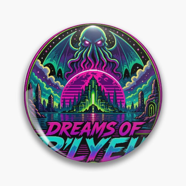 Item preview, Dreams of R'lyeh Logo designed and sold by Psy-Dye-AI.