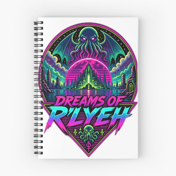 Item preview, Dreams of R'lyeh Logo designed and sold by Psy-Dye-AI.