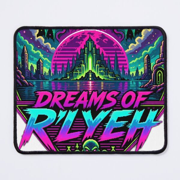 Item preview, Dreams of R'lyeh Logo designed and sold by Psy-Dye-AI.