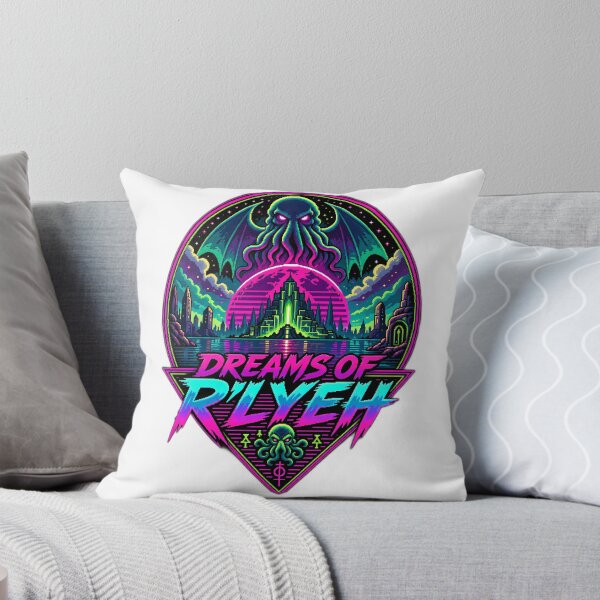 Item preview, Dreams of R'lyeh Logo designed and sold by Psy-Dye-AI.