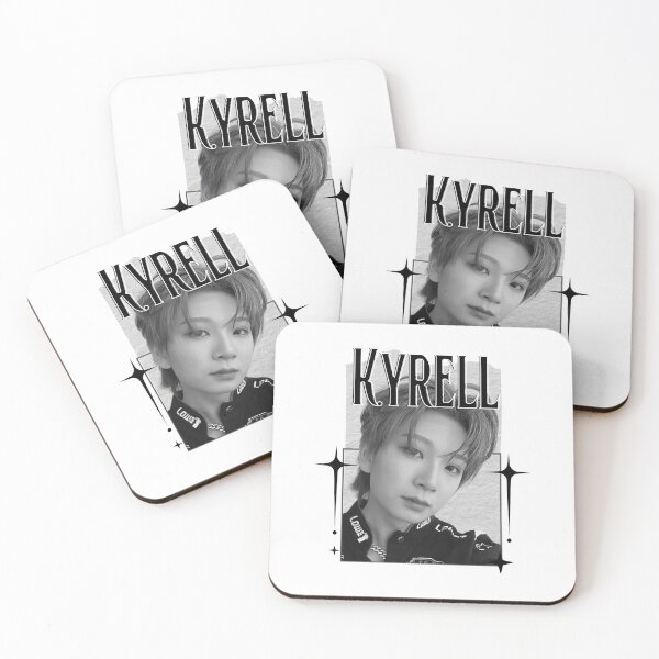 Item preview, AMPERS&ONEe Kyrell Global KPOP Boy Group Black and White Collage Digital Art Portrait designed and sold by AJUNICE STUDIO.