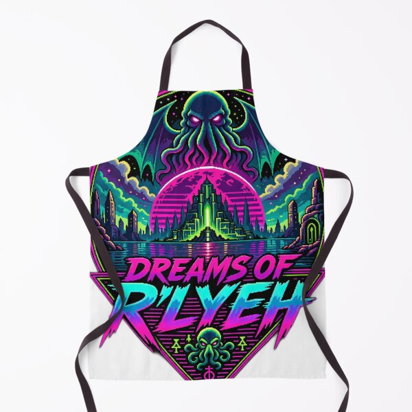Item preview, Dreams of R'lyeh Logo designed and sold by Psy-Dye-AI.