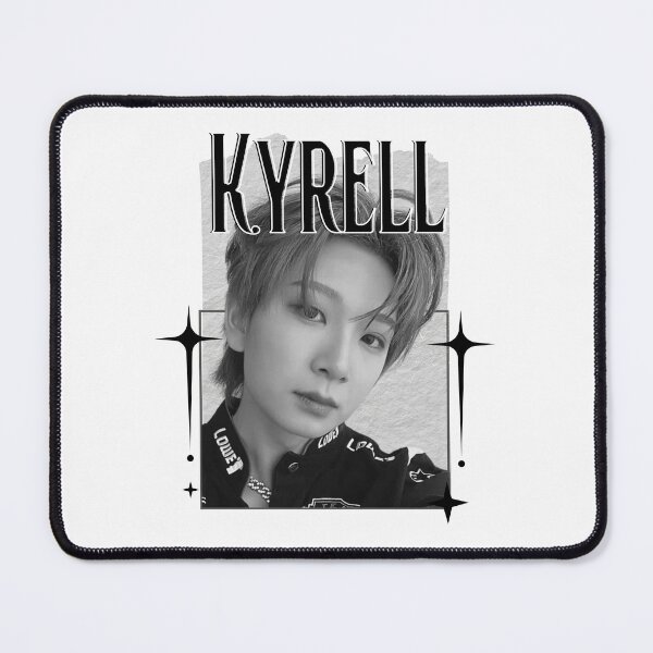 Item preview, AMPERS&ONEe Kyrell Global KPOP Boy Group Black and White Collage Digital Art Portrait designed and sold by AJUNICE STUDIO.
