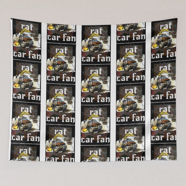 Item preview, Van Version Rat Car Fan designed and sold by bsalaub-.