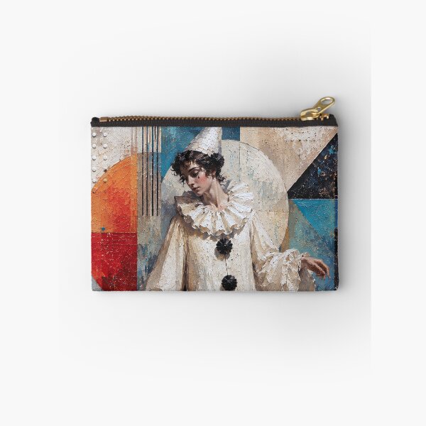 Item preview, Female Pierrot: a cubistic painting. designed and sold by GalleryKauffeld.