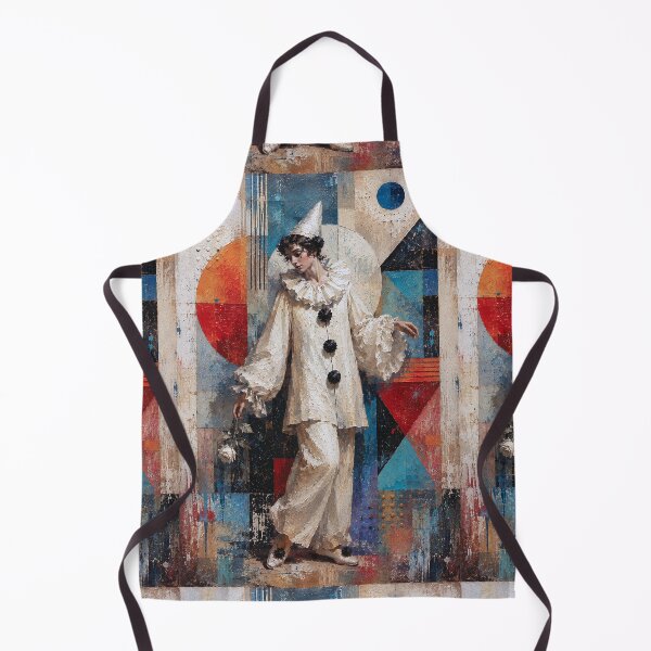 Item preview, Female Pierrot: a cubistic painting. designed and sold by GalleryKauffeld.