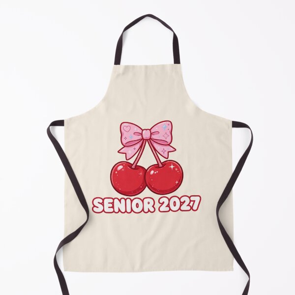 Item preview, Cherry Bow Senior 2027 Y2K Pink Red Coquette Cherry Class of 2027 Senior Spirit designed and sold by Yellowriversss.