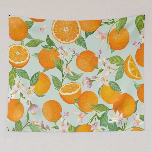 Item preview, Sweet Oranges and Blossoms designed and sold by Infinity-Wear.