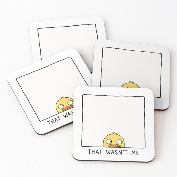Item preview, That Wasn't Me Funny Duck Meme Cute Animal Humor Reaction designed and sold by MonkiFlipp.