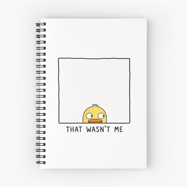 Item preview, That Wasn't Me Funny Duck Meme Cute Animal Humor Reaction designed and sold by MonkiFlipp.