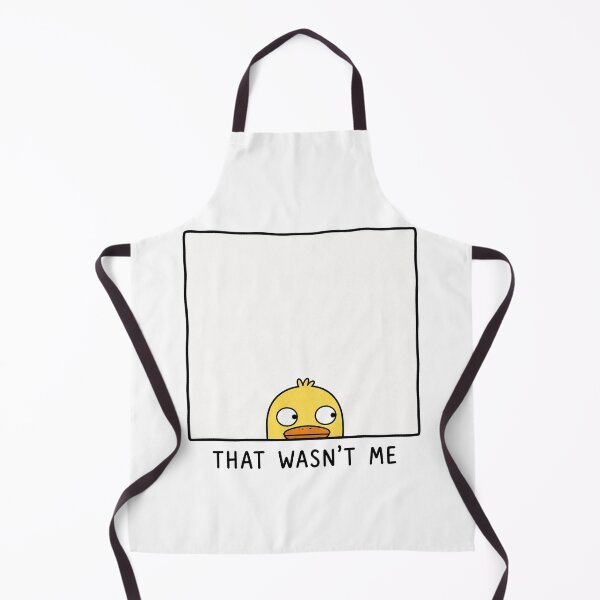 Item preview, That Wasn't Me Funny Duck Meme Cute Animal Humor Reaction designed and sold by MonkiFlipp.