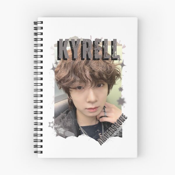 Item preview, AMPERS&ONEe Kyrell Global KPOP Boy Group Black and White Collage Digital Art Portrait designed and sold by AJUNICE STUDIO.