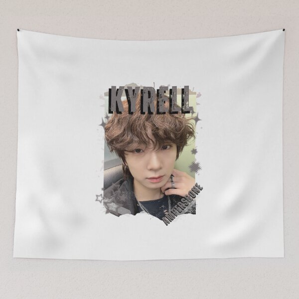 Item preview, AMPERS&ONEe Kyrell Global KPOP Boy Group Black and White Collage Digital Art Portrait designed and sold by AJUNICE STUDIO.