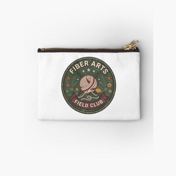 Item preview, Fiber Arts Field Club Vintage Crochet Patch designed and sold by GoofyShopp.