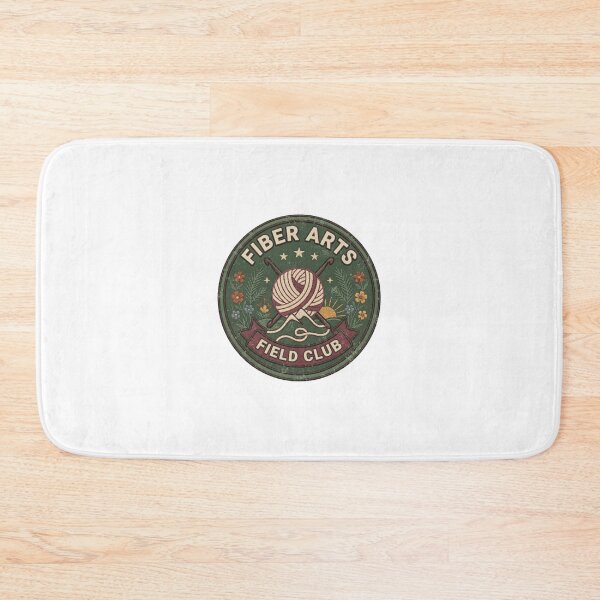 Item preview, Fiber Arts Field Club Vintage Crochet Patch designed and sold by GoofyShopp.