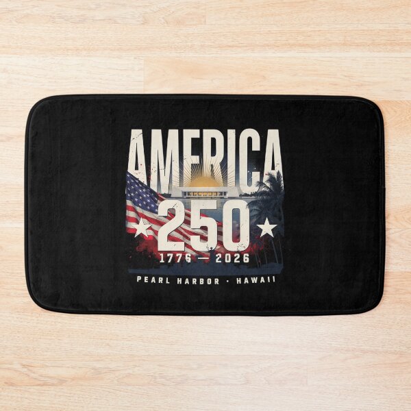Item preview, America 250 Honolulu Hawaii Pearl Harbor Semiquincentennial 1776 - 2026 Vintage Flag v8 designed and sold by DarylWelsh2024.