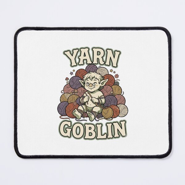 Item preview, Yarn Goblin Funny Crochet Fantasy designed and sold by GoofyShopp.