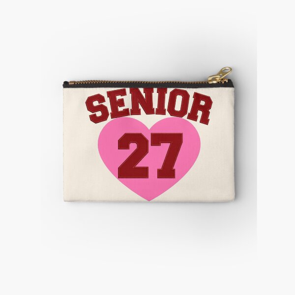 Item preview, Varsity Heart Senior 27 Pink Red Preppy Class of 2027 Car Decal Senior Spirit designed and sold by Yellowriversss.