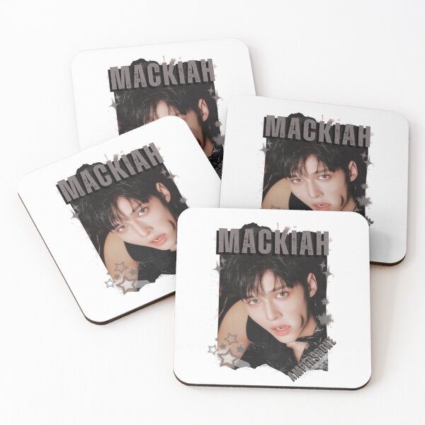 Item preview, AMPERS&ONEe Mackiah Global KPOP Boy Group Black and White Collage Digital Art Portrait designed and sold by AJUNICE STUDIO.