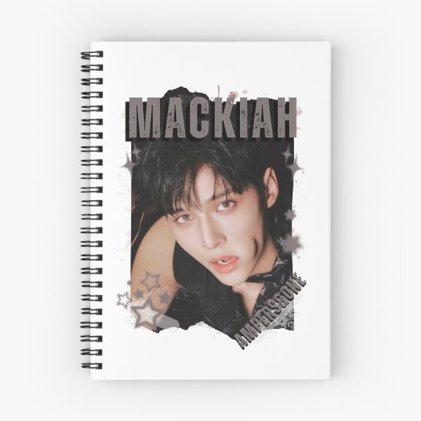 Item preview, AMPERS&ONEe Mackiah Global KPOP Boy Group Black and White Collage Digital Art Portrait designed and sold by AJUNICE STUDIO.