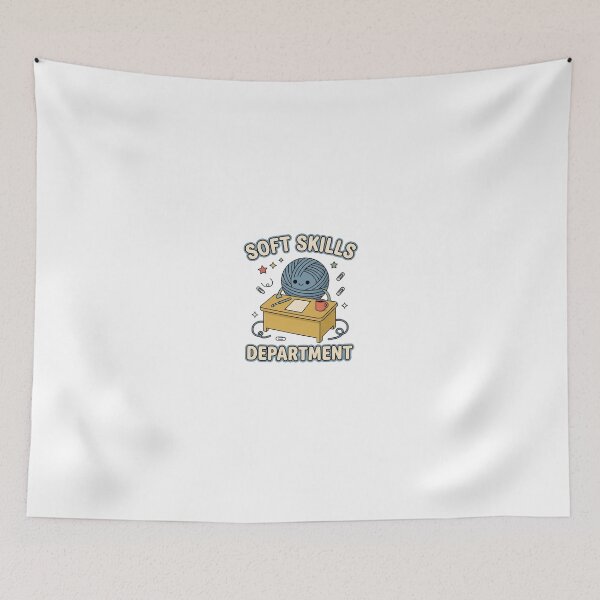 Item preview, Soft Skills Department Funny Yarn Design designed and sold by GoofyShopp.