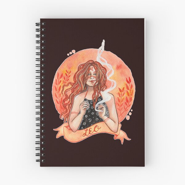 Item preview, Leo Zodiac Sign Celestial Fire Element Magic Art designed and sold by esmavart.