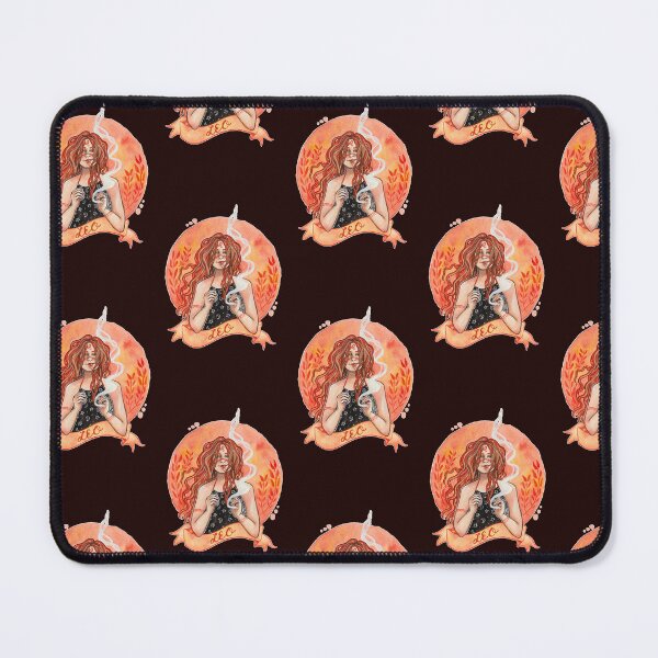 Item preview, Leo Zodiac Sign Celestial Fire Element Magic Art designed and sold by esmavart.