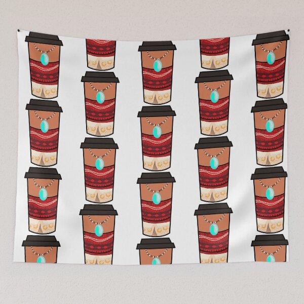Item preview, Wayfinder Inspired Coffee Tumblr Cup Hot Drink Version designed and sold by bsalaub-.