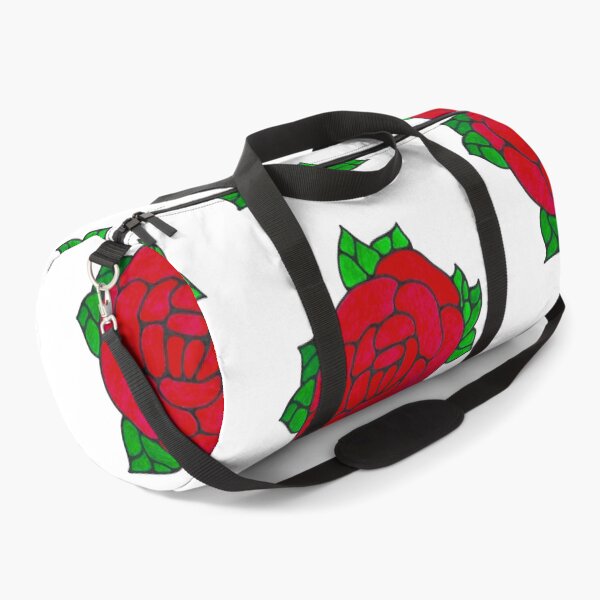 Item preview, Classic Vintage Glass Lamp Mosaic Red Rose Hand Drawn Markers Nostalgic White Background designed and sold by BOKEbyTC.