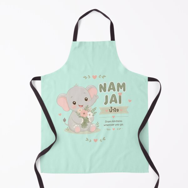 Item preview, Nam Jai | Share Kindness Wherever You Go – Gentle Affirmation Thai Design | Soft Thailand™ designed and sold by CosmicQuietStudio.