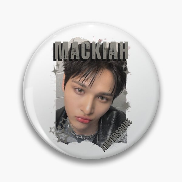 Item preview, AMPERS&ONEe Mackiah Global KPOP Boy Group Black and White Collage Digital Art Portrait designed and sold by AJUNICE STUDIO.