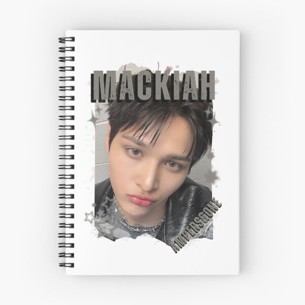 Item preview, AMPERS&ONEe Mackiah Global KPOP Boy Group Black and White Collage Digital Art Portrait designed and sold by AJUNICE STUDIO.