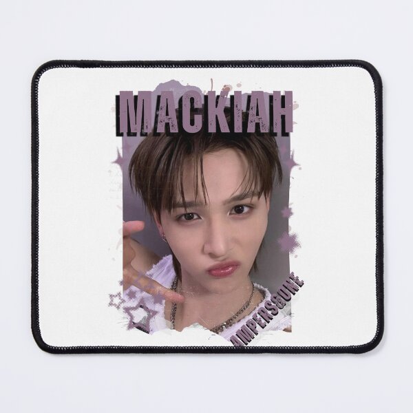 Item preview, AMPERS&ONEe Mackiah Global KPOP Boy Group Black and White Collage Digital Art Portrait designed and sold by AJUNICE STUDIO.