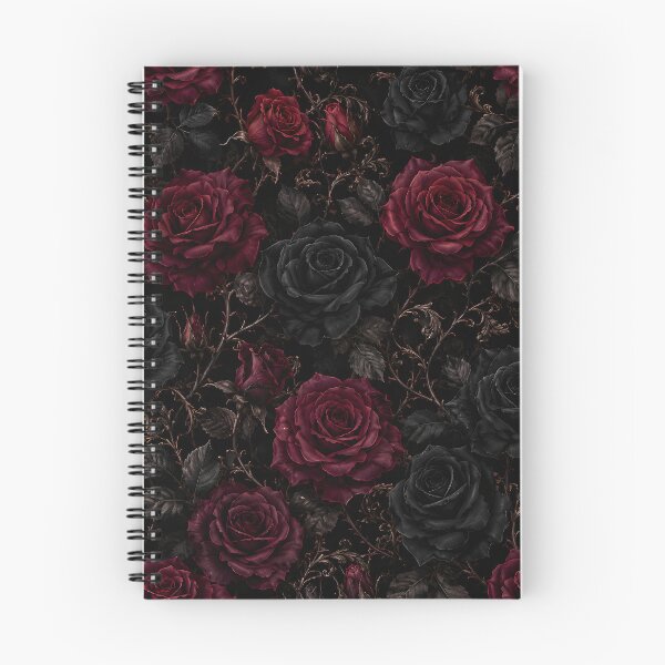 Item preview, Gothic Dark Romance Roses Floral Pattern designed and sold by Divine Ease.