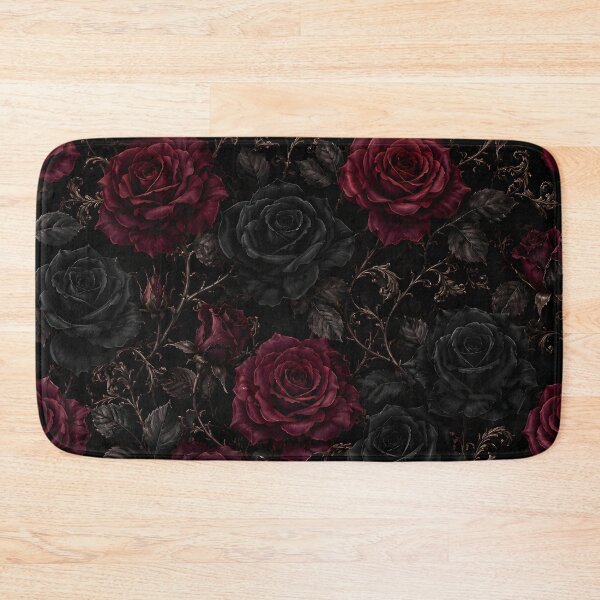 Item preview, Gothic Dark Romance Roses Floral Pattern designed and sold by Divine Ease.
