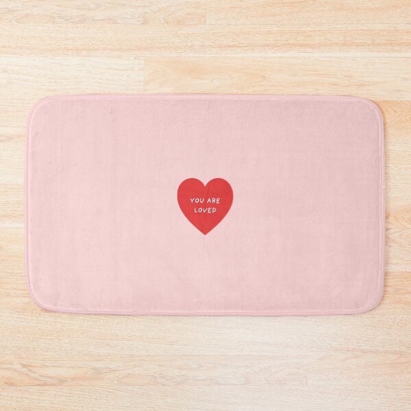 Item preview, You Are Loved - Affirmation Heart Mental Health designed and sold by Chronically Cosy.