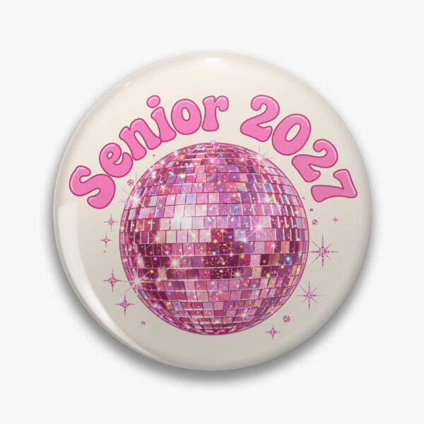 Item preview, Pink Disco Ball Senior 2027 Retro Glitter Party Class of 2027 Senior Spirit designed and sold by Yellowriversss.