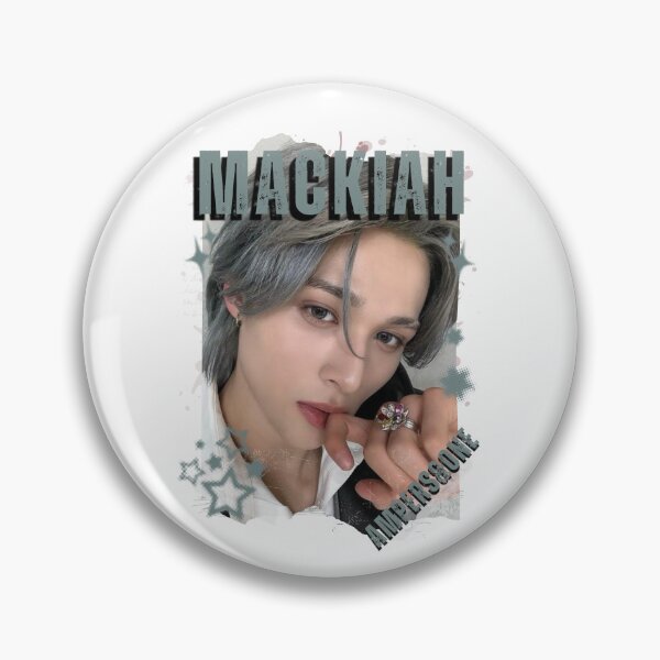 Item preview, AMPERS&ONEe Mackiah Global KPOP Boy Group Black and White Collage Digital Art Portrait designed and sold by AJUNICE STUDIO.