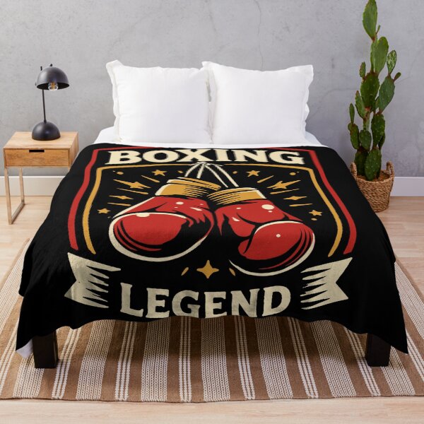 Item preview, Boxing Legend Vintage Boxing Gloves T-Shirt Design designed and sold by phsycartwork.