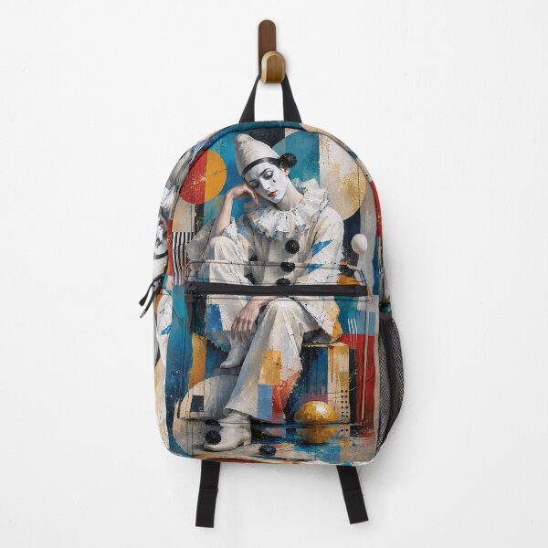 Item preview, Female Pierrot: An Elegant painting. designed and sold by GalleryKauffeld.