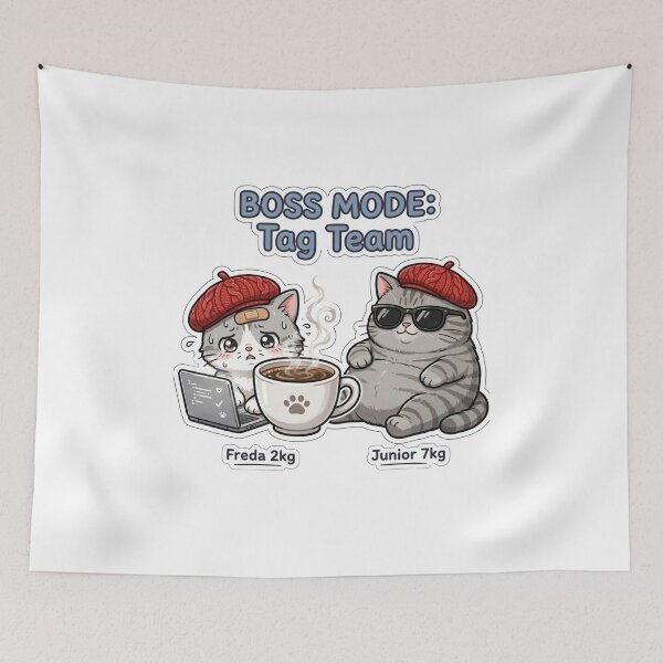 Item preview, BOSS MODE: Tag Team - Freda 2kg and Junior 7kg Duo designed and sold by MAISON SYLVIE.