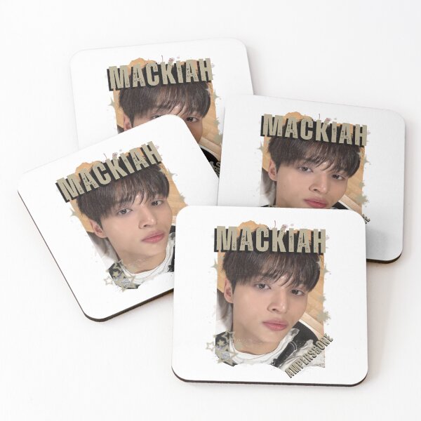 Item preview, AMPERS&ONEe Mackiah Global KPOP Boy Group Black and White Collage Digital Art Portrait designed and sold by AJUNICE STUDIO.