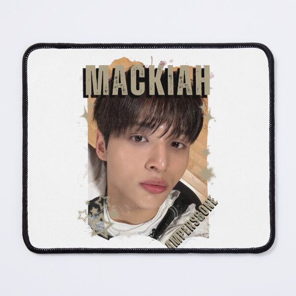 Item preview, AMPERS&ONEe Mackiah Global KPOP Boy Group Black and White Collage Digital Art Portrait designed and sold by AJUNICE STUDIO.