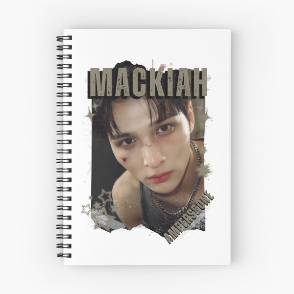 Item preview, AMPERS&ONEe Mackiah Global KPOP Boy Group Black and White Collage Digital Art Portrait designed and sold by AJUNICE STUDIO.