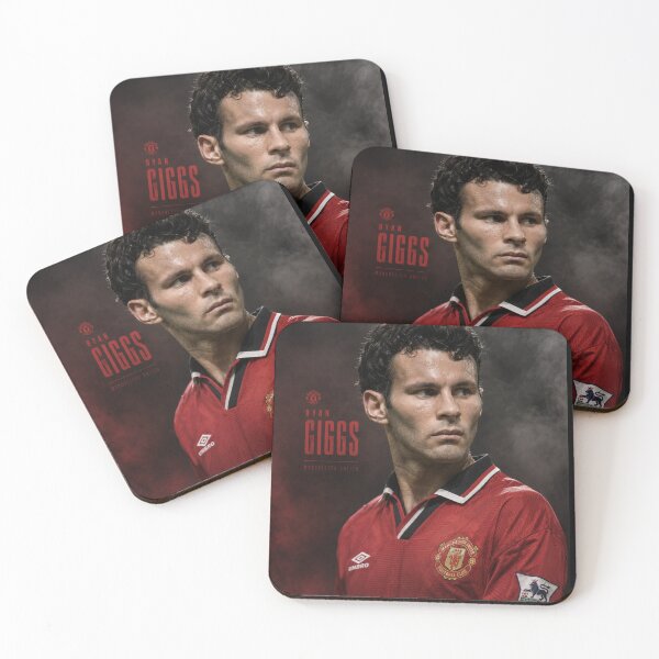 Item preview, Ryan Giggs Retro Football players 90's designed and sold by ARbyCharlie.