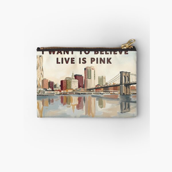 Item preview, I want to believe life is pink designed and sold by Arch & Avenue.
