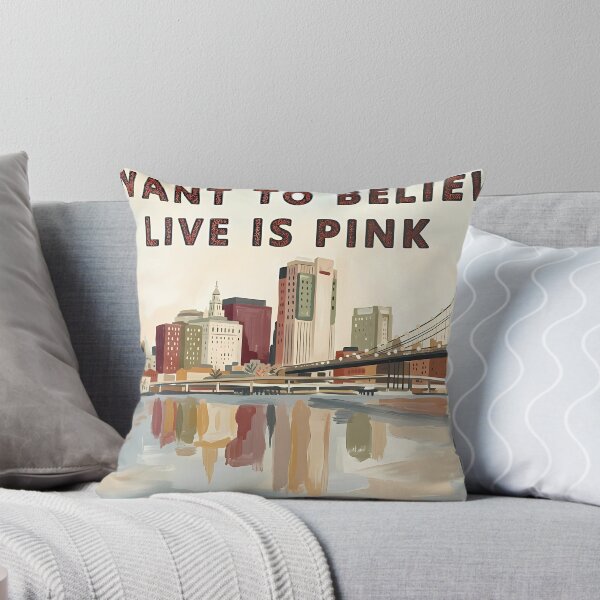 Item preview, I want to believe life is pink designed and sold by Arch & Avenue.