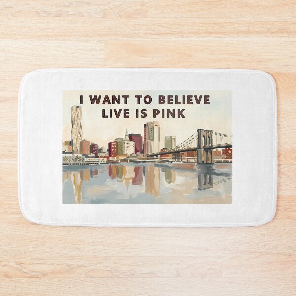 Item preview, I want to believe life is pink designed and sold by Arch & Avenue.