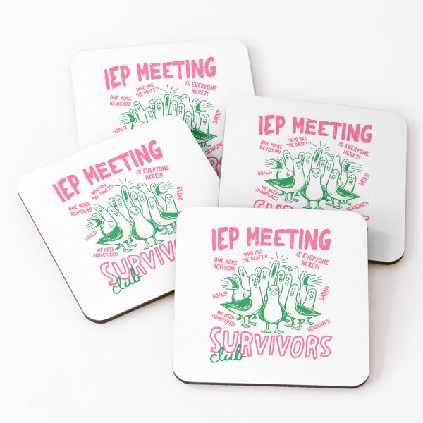 Item preview, IEP Meeting Survivors Club SPED Teacher Seagull designed and sold by nryum.